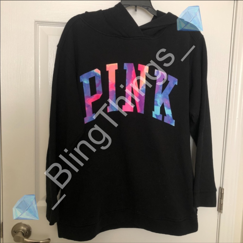💎Rare VS PINK Watercolor Hoodie💎